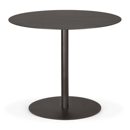 60122_Blend_dining_table_Dark_Bronze_metal_top_round_with_base_metal_Dark_Bronze_front_cut_WEB