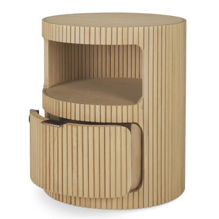 Ethnicraft_50793_Boomerang_drawer_unit_oak_1_drawer_with_keylock