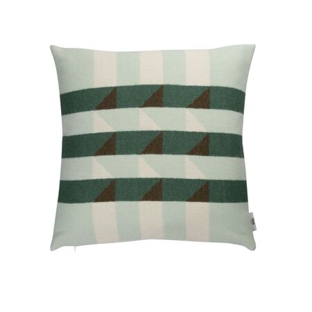 Røros Tweed Lammwollkissen Kvam 50 x 50 cm von Røros Tweed Green