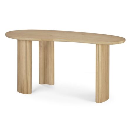 Ethnicraft_50794_Boomerang_desk_varnished_oak_pebble_shape_1