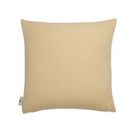 Røros Tweed Lammwollkissen Mello 50 x 50 cm von Røros Tweed Lemon yellow