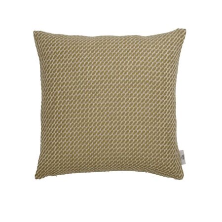 Røros Tweed Lammwollkissen Mello 50 x 50 cm von Røros Tweed Leaf green