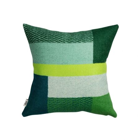Røros Tweed Lammwollkissen Mikkel 50 x 50 cm von Røros Tweed Grün