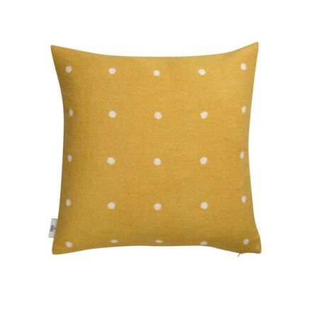 Røros Tweed Lammwollkissen Pastille 50 x 50 cm von Røros Tweed Sun Yellow