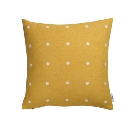 Røros Tweed,Lammwollkissen Pastille 50 x 50 cm von Røros Tweed,Sun Yellow,Wohntextilien,Zierkissen