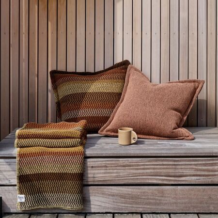 Røros Tweed Lammwollkissen Picnic 60 x 60 cm von Røros Tweed