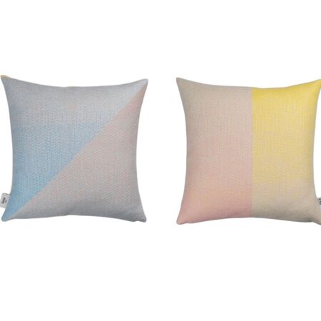 Røros Tweed Lammwollkissen Portør 50 x 50 cm von Røros Tweed Pastell