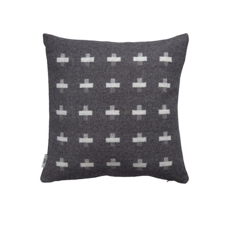 Røros Tweed Lammwollkissen Syndin 50 x 50 cm von Røros Tweed Slate