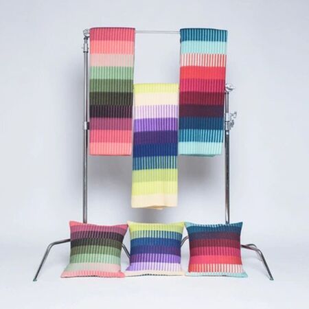 Røros Tweed,Lammwollkissen Åsmund Gradient 50 x 50 cm von Røros Tweed,Wohntextilien,Zierkissen