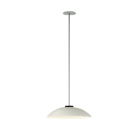 Santa & Cole Pendelleuchte HeadLed Metallic S von Santa & Cole White, 8 M / 315", White Built-In (Not Dimmable)