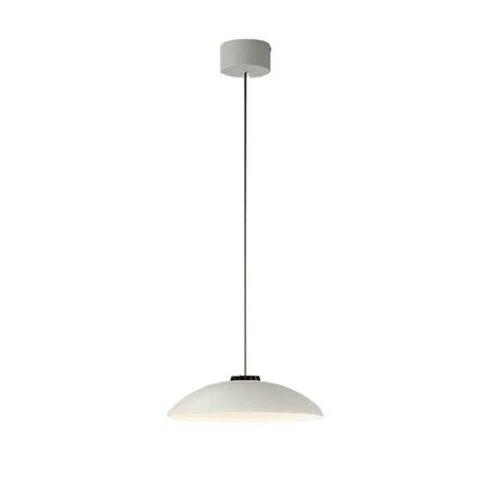 Santa & Cole Pendelleuchte HeadLed Metallic S von Santa & Cole White, 8 M / 315", White Surface (Not Dimmable)