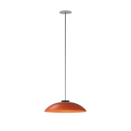 Santa & Cole Pendelleuchte HeadLed Metallic S von Santa & Cole Hematite Red, 8 M / 315", White Built-In (Not Dimmable)