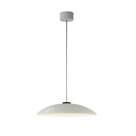 Santa & Cole Pendelleuchte HeadLed Metallic M von Santa & Cole White, 8 M / 315", White Surface (Not Dimmable)
