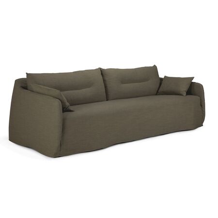 Ethnicraft_21413_Weave_sofa_Green_linen_fabric_3_seater_with_removable