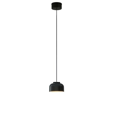 Santa & Cole Pendelleuchte HeadLed Ceramic S von Santa & Cole Hellrosa RAL 3015, Black, Weiss / Weiss, 3 M / 118.1", Black Surface (Not Dimmable)