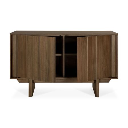Ethnicraft_14321_Pillar_sideboard_varnsihed_teak_Wild_Brown_2_doors