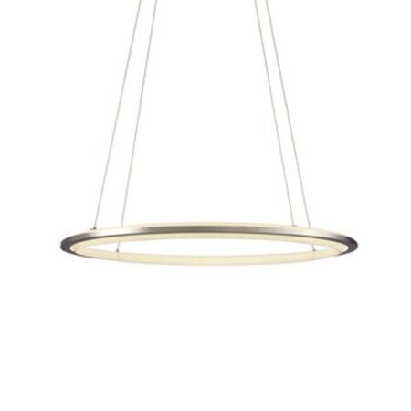 Santa & Cole Pendelleuchte Nimba 120 von Santa & Cole Hellrosa RAL 3015, Weiss / Weiss, Matte finish. Dimmable DALI