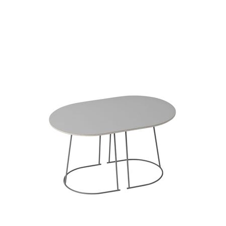 Muuto Couchtisch Airy von Muuto Grey, Small