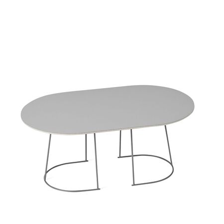 Muuto Couchtisch Airy von Muuto Grey, Medium