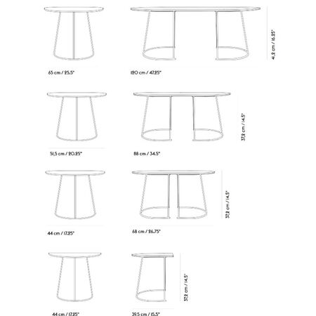 Muuto Couchtisch Airy von Muuto