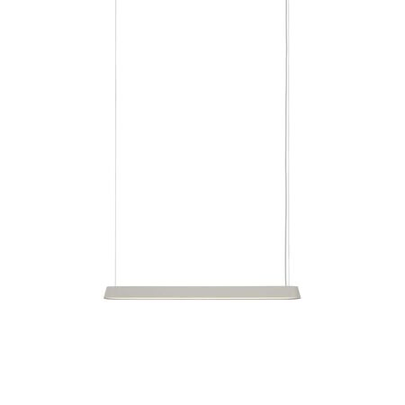 Muuto Pendelleuchte Linear von Muuto Grau, L: 87.2 cm