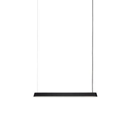 Muuto Pendelleuchte Linear von Muuto Schwarz, L: 87.2 cm