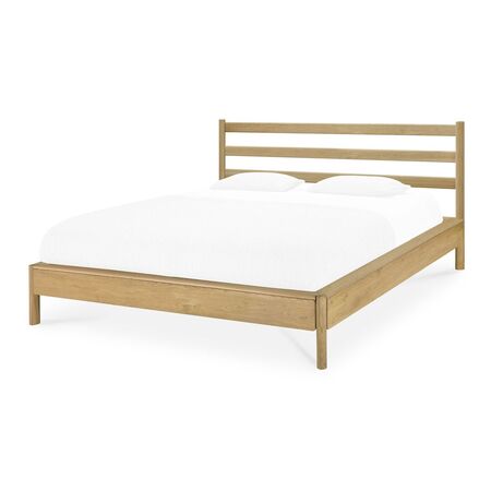 Ethnicraft PI Kopfteil und Bettrahmen von Ethnicraft L: 202 cm
