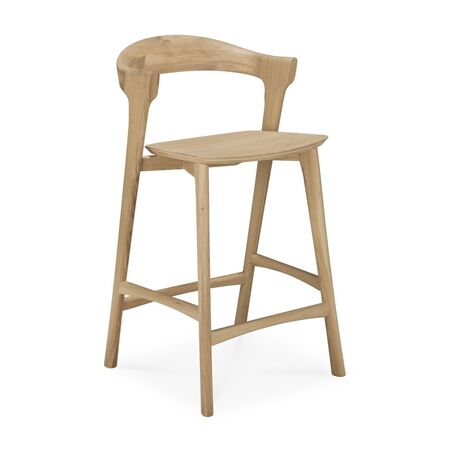 Ethnicraft Bok Tresenhocker von Ethnicraft Eiche lackiert