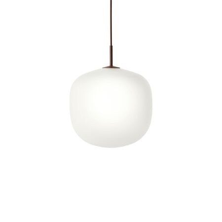 Muuto Pendelleuchte 'Rime' Ø: 37 cm, Tiefrot