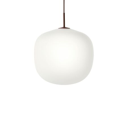 Muuto Pendelleuchte 'Rime' Ø: 45 cm, Tiefrot
