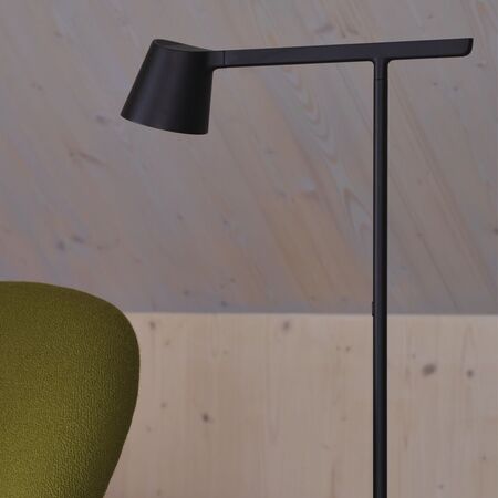 Muuto Stehleuchte Tip von Muuto  Schwarz