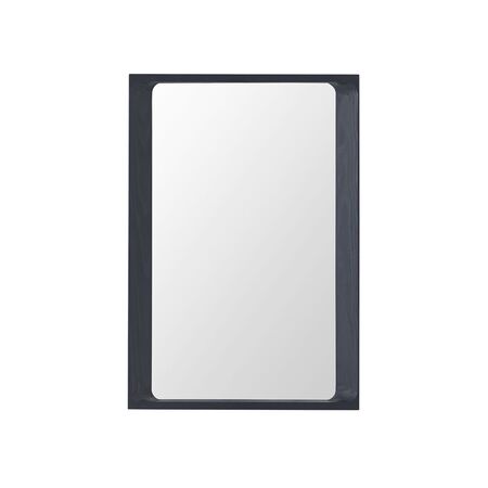 Muuto Arced Mirror Small Midnight Blau, B: 55 cm / L: 80 cm