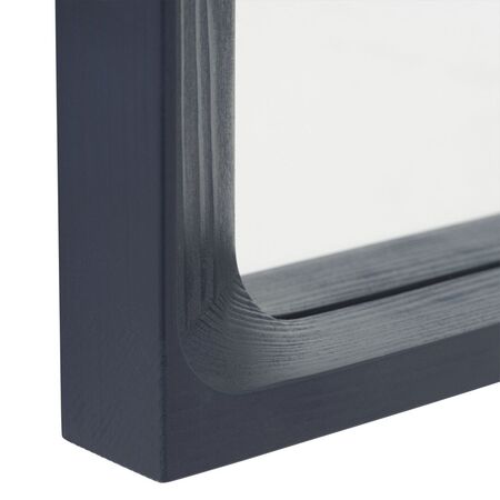 Muuto Arced Mirror Small Midnight Blau, B: 55 cm / L: 80 cm