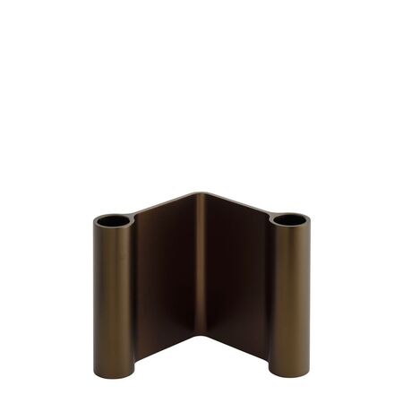 Muuto Kerzenhalter Pair von Muuto Braun, H: 11 cm