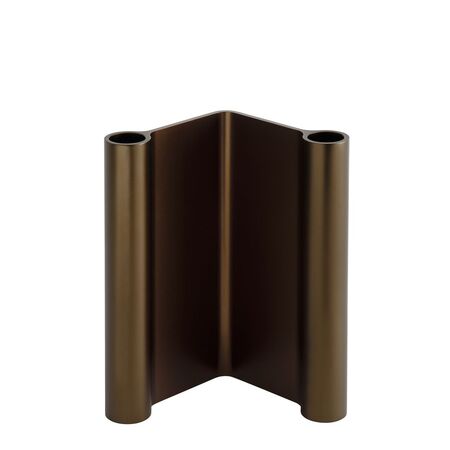 Muuto Kerzenhalter Pair von Muuto Braun, H: 18 cm
