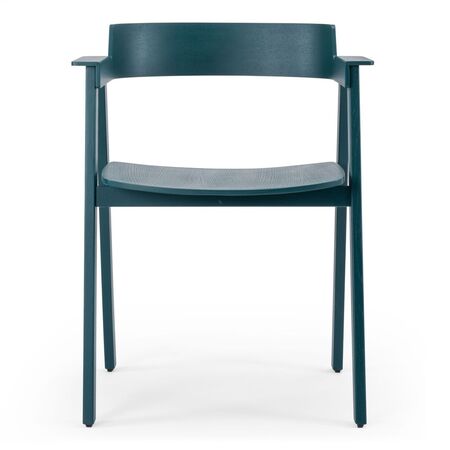 Gazzda_Flip_Stuhl_Lackeierte_Eichenholz_Ral6004_Green