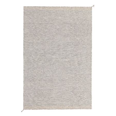 Muuto Recycelter Outdoor Teppich Ply von Muuto Black/White, 240 cm x 170 cm