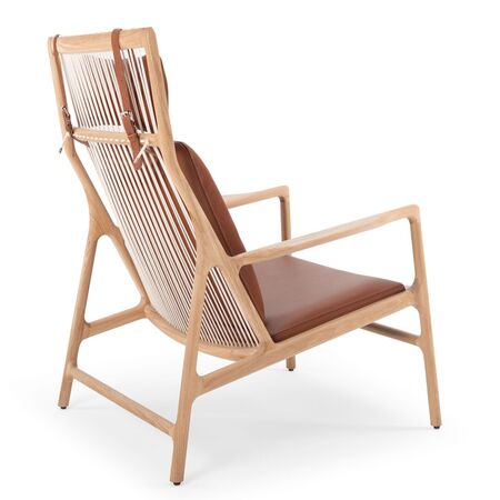 Gazzda_Dedo_Lounge_Chair_Dakar_Leder_2732_Whisky_Eiche_Geolt