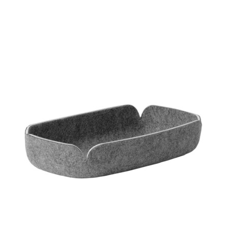Muuto Tablett Restore von Muuto Grau Melange