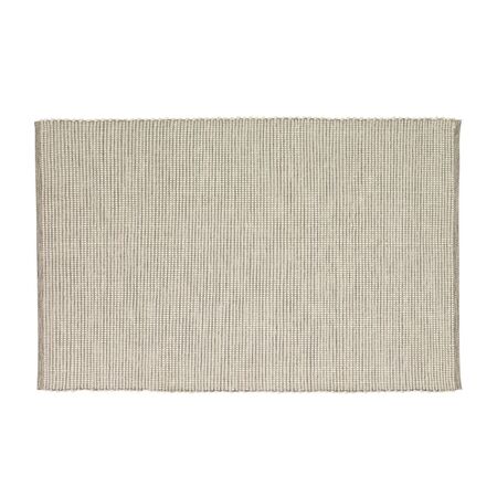 Hübsch  Poppy Teppich gross von Hübsch  Grau/Cremeweiss