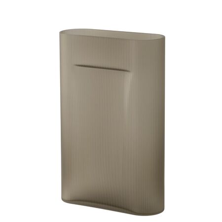 Muuto Ridge Vase Taupe, H: 48.5 cm