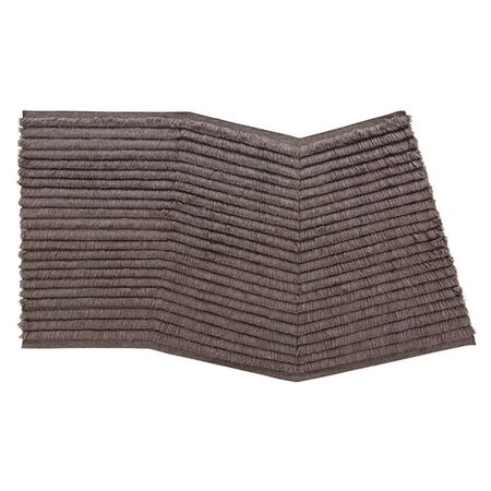 Gan-Rugs LINES RUG von Gan Rugs  Holzkohle, L: 172 cm / B: 80 cm