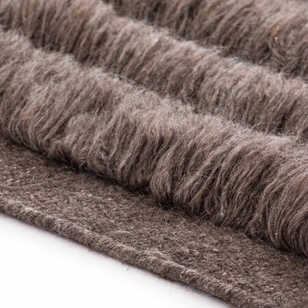 Gan-Rugs LINES RUG von Gan Rugs  Holzkohle, L: 172 cm / B: 80 cm Gan-Rugs LINES RUG von Gan Rugs  Holzkohle, L: 172 cm / B: 80 cm