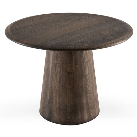 Gazzda Mushroom Beistelltisch von Gazzda Eiche geölt - Geräucherte Eiche Öl,  Ø: 55 cm / H: 40 cm
