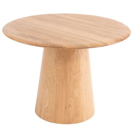 Gazzda Mushroom Beistelltisch von Gazzda Eiche geölt - Natur geölt,  Ø: 55 cm / H: 40 cm