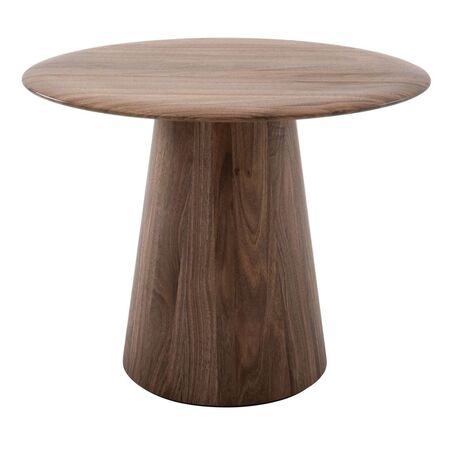 Gazzda Mushroom Beistelltisch von Gazzda Nussbaum geölt - Natur geölt,  Ø: 55 cm / H: 40 cm
