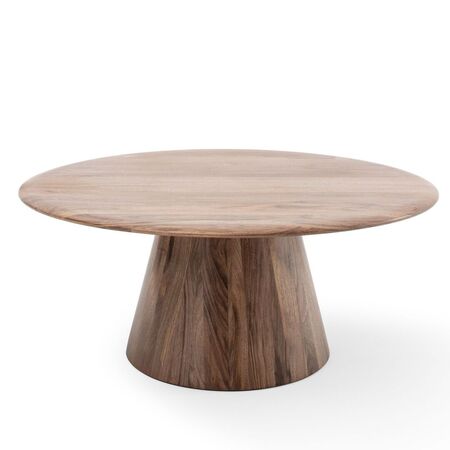 Gazzda Mushroom Couchtisch von Gazzda Nussbaum geölt - Natur geölt