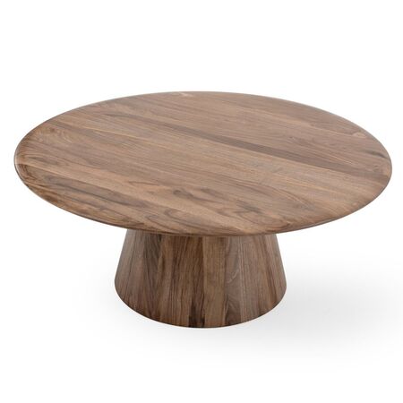Gazzda Mushroom Couchtisch von Gazzda Nussbaum geölt - Natur geölt