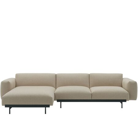 Muuto Modular 3-Sitzer Sofa mit Chaiselounge In Situ von Muuto Ecriture 240, Chaiselounge links