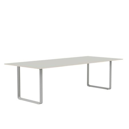 Muuto Muuto 70/70 Tisch Grey Nanolaminate/Plywood/Grey, 225 x 90 cm